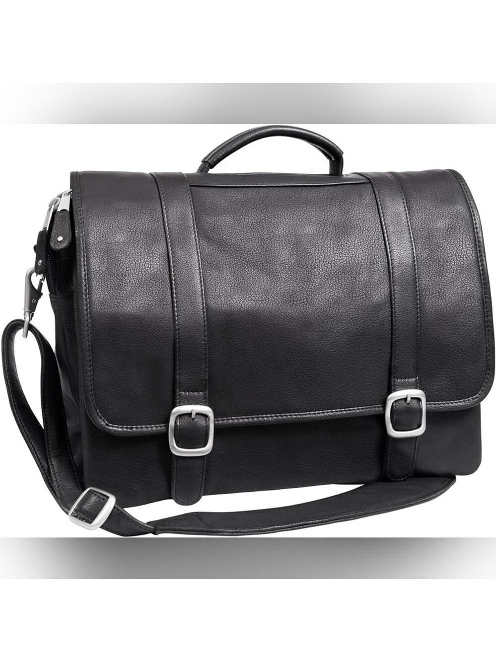 Canyon Outback Leather Goods, Inc. Unisex Leather Briefcase